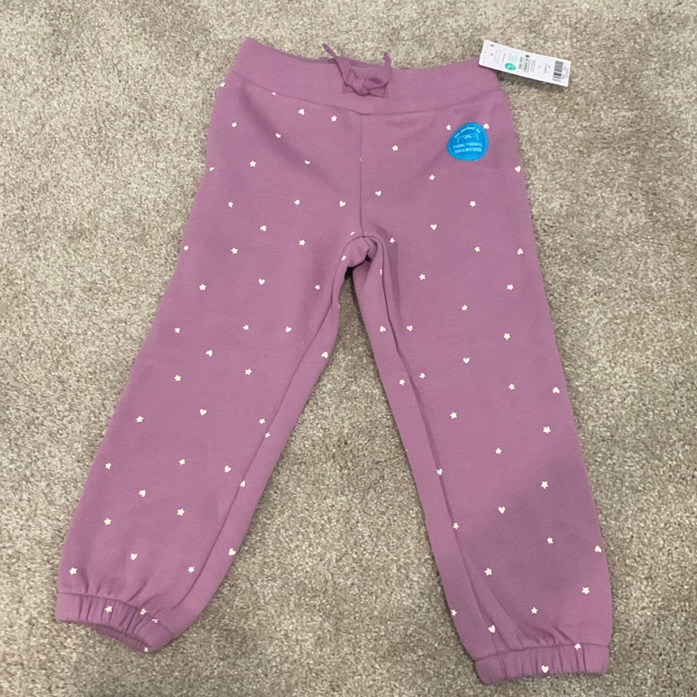 NWT Carters drawstring sweatpants